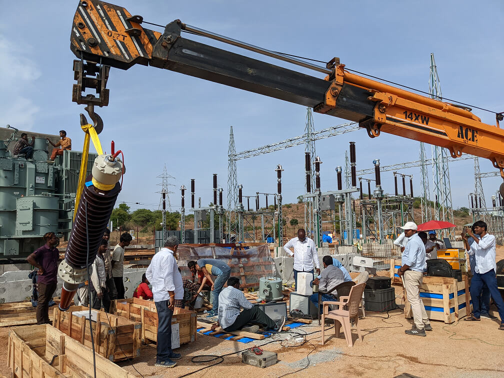 Transformer repairing work